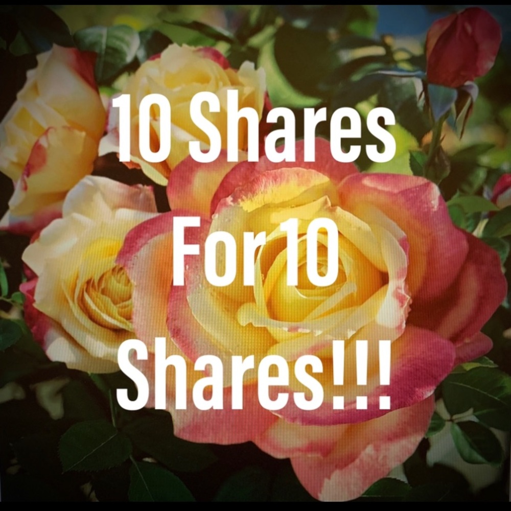 Shares for Shares!  Like This Post Today!  🎉 👗